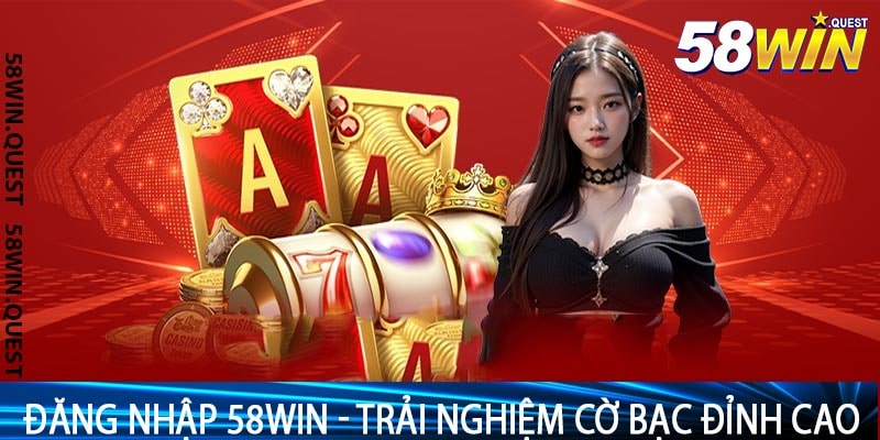 Đăng Nhập 58win - Trải Nghiệm Cờ Bạc Đỉnh Cao