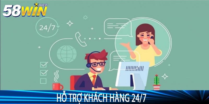 Hỗ Trợ Khách Hàng 24/7